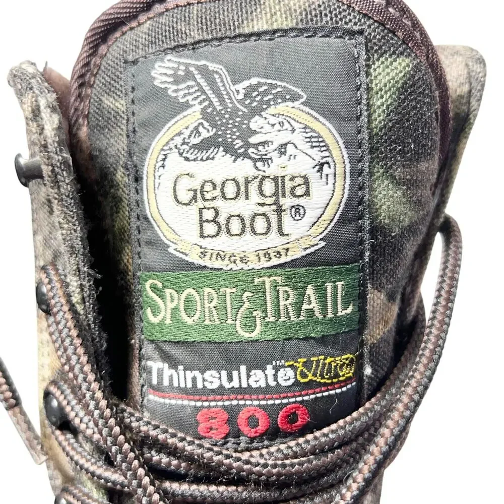 Georgia Boots Sport & Trail Hunting Gore-Tex 12W Steel Toe Thinsulate Ultra 800